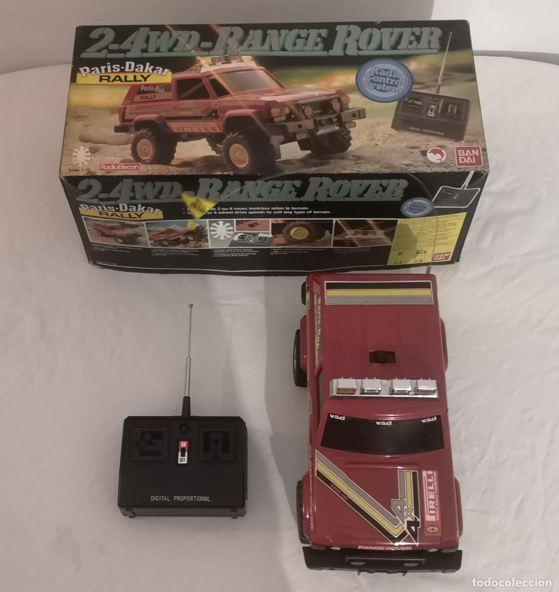 Funksteuerung: SHINSEI RADICONTROL 2-4WD RANGE ROVER 4X4 PARIS DAKAR BANDAI