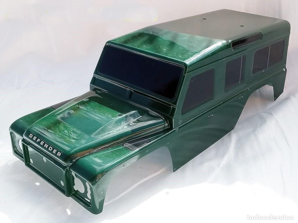 Radio Control: 1/10 TRAXXAS TRX 8011 V LAND ROVER DEFENDER + COMPLEMENTO SIN USAR - CARCASA CARROCERIA BODY