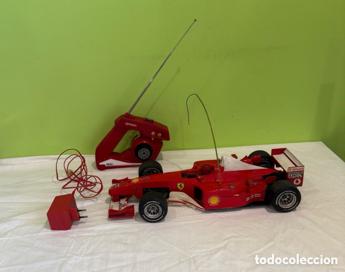 Radio control: Ferrari F&oacute;rmula 1 Nikko RC 27 MHz &ndash; Coche Radiocontrol + Mando y Cargador &ndash; Funciona