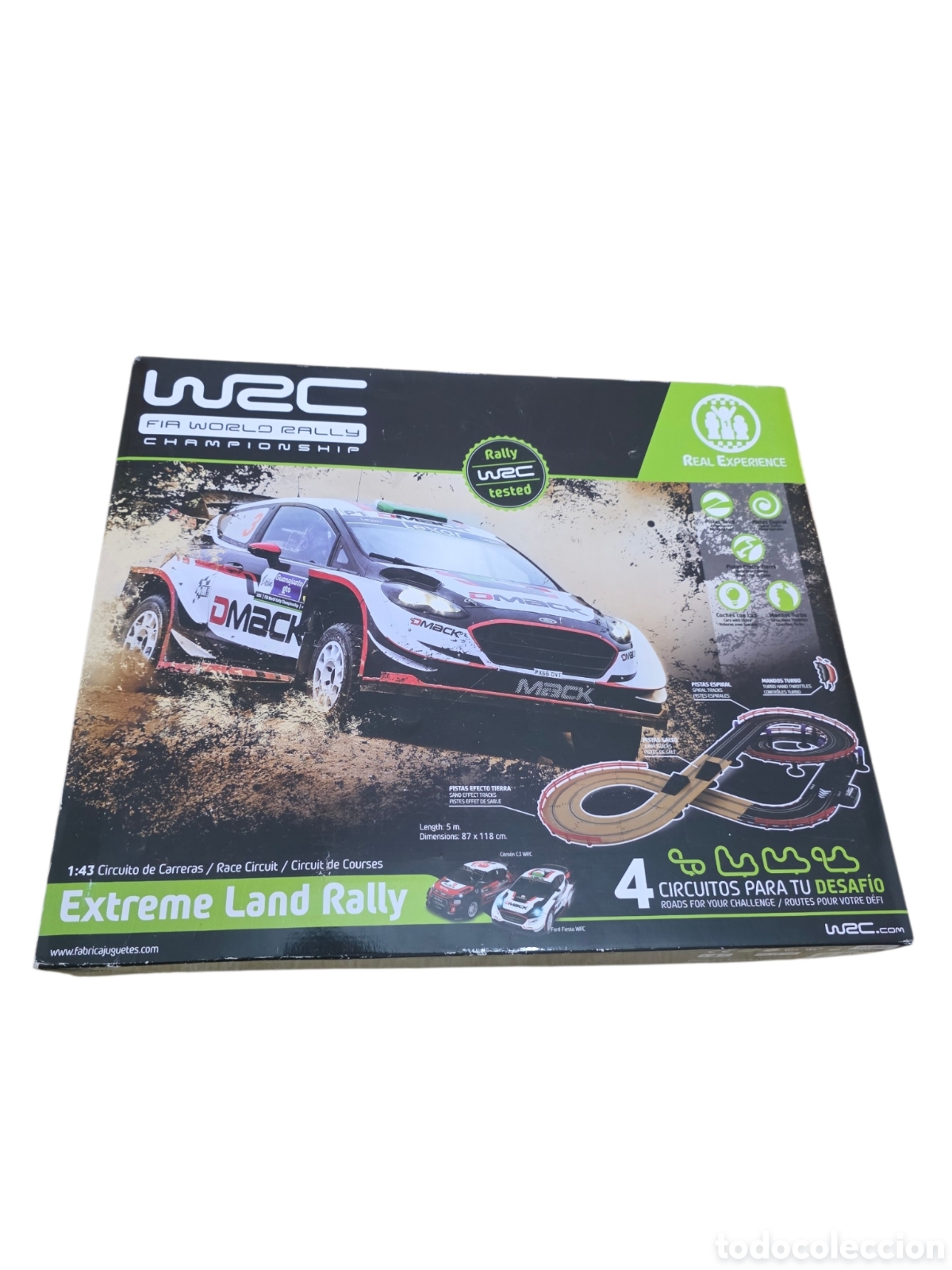 Radio control: Circuito Scalextric WRC Extreme Land Rally 1:43