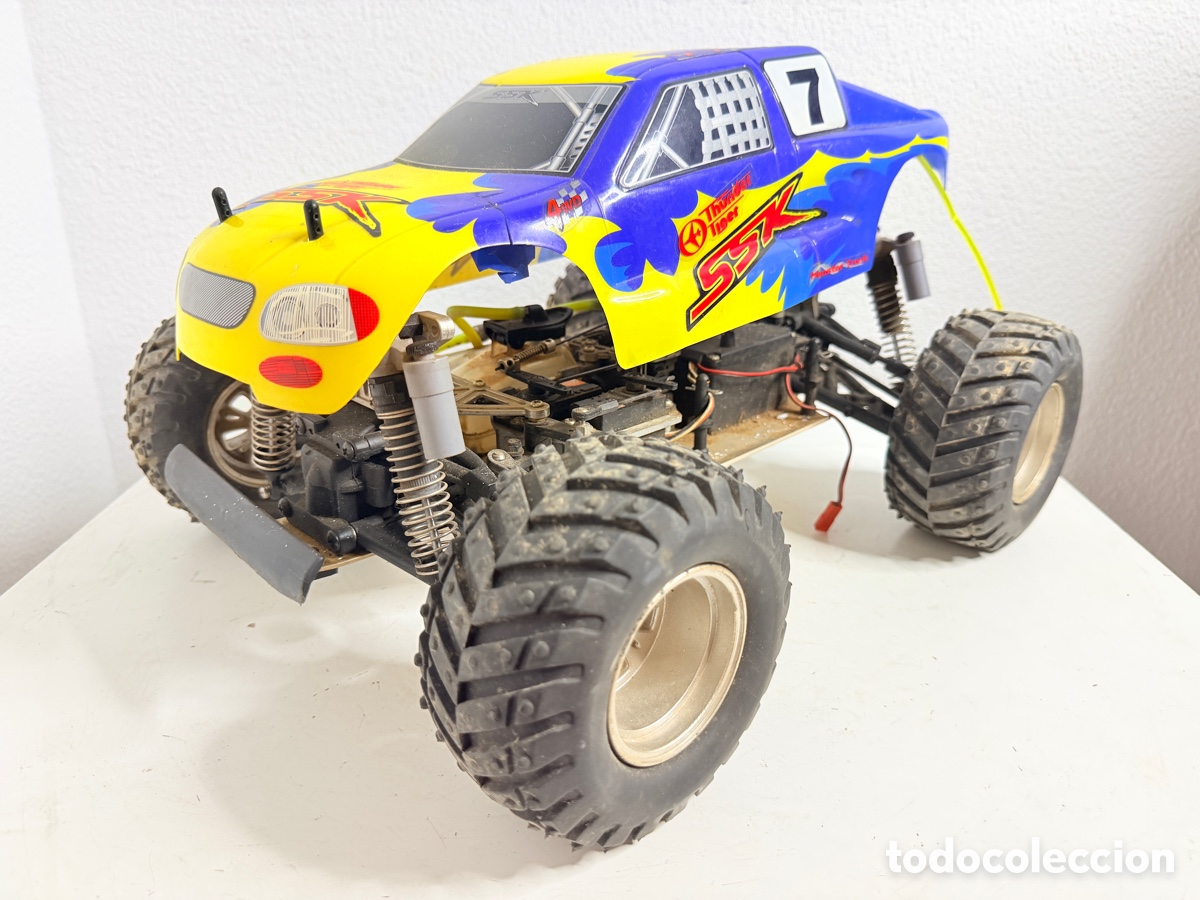 Radio control: Thunder Tiger SSK NITRO Monstertruck 1:10 4WD Solo Piezas