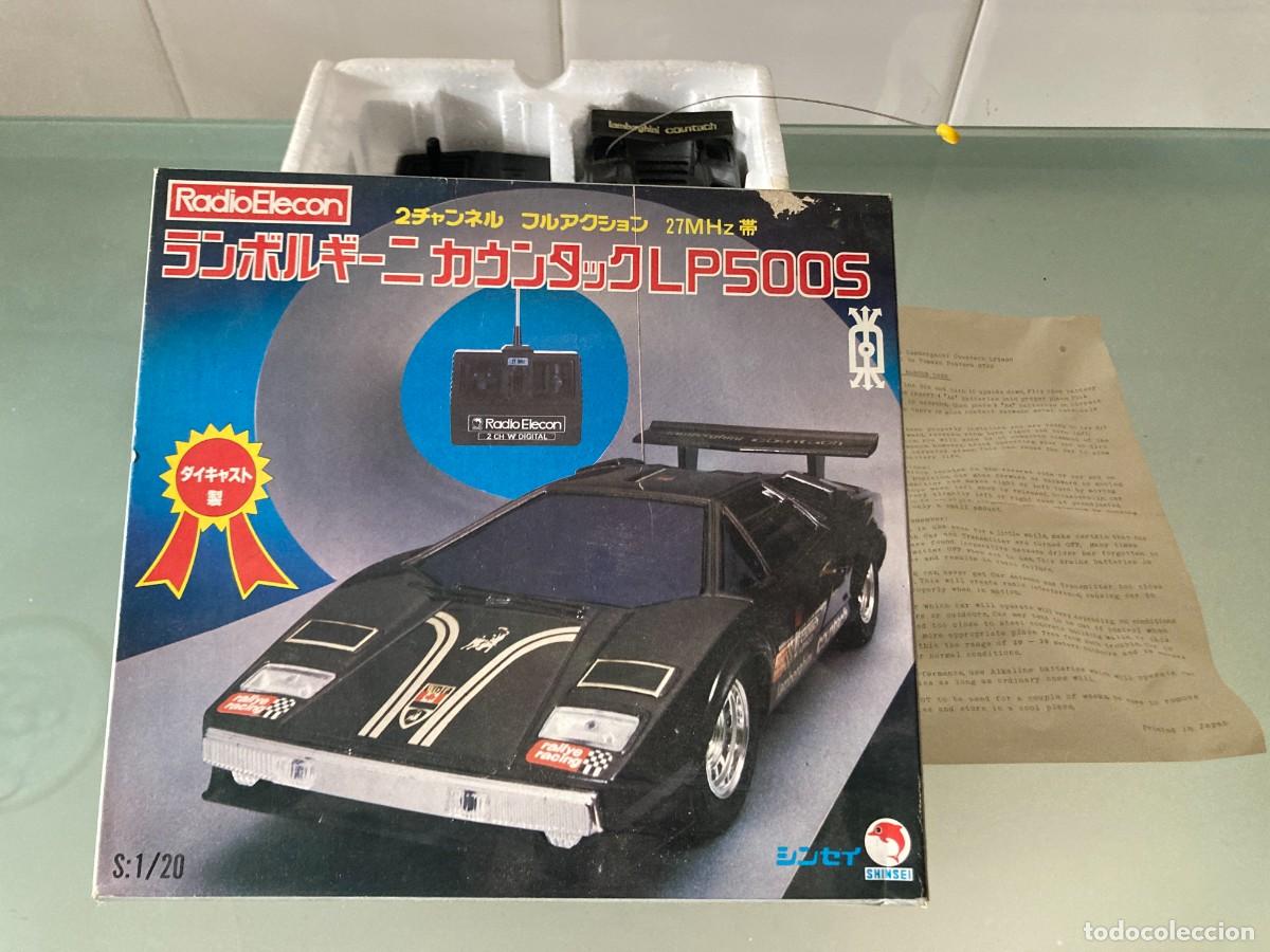 Radio control: COCHE DIRIGIDO LAMBORGHINI COUNTACH LP500S / S: 1/20 - RADIO ELECON