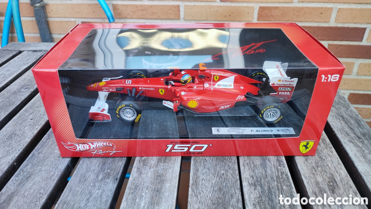 Radio control: Ferrari F150 Alonso hotwheels 1:18
