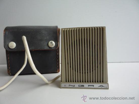 Radios antiguas: MICROFONO ANTIGUO INGRA M101 - Foto 2