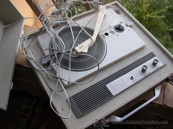 Radios antiguas: Antiguo tocadiscos - Foto 4