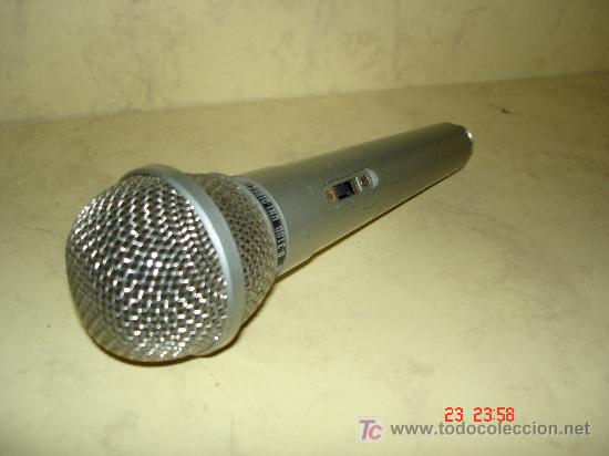 Radios antiguas: MICROFONO C.Q.O D3100 UNIDIRECTIONAL DYNAMIC CON INTERRUPTOR - Foto 1