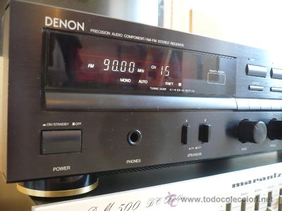 Radios antiguas: DENON HI-END AMPLIFICADOR - RECEIVER -- - Foto 4