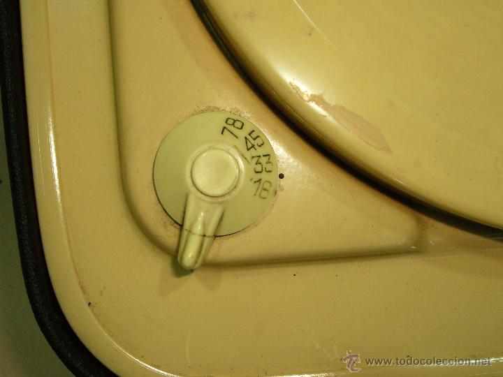 Radios antiguas: TEPPAZ 336 Tocadiscos port&aacute;til (V&aacute;lvulas) - Foto 7