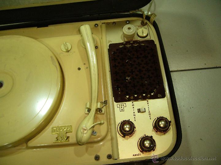 Radios antiguas: TEPPAZ 336 Tocadiscos port&aacute;til (V&aacute;lvulas) - Foto 15