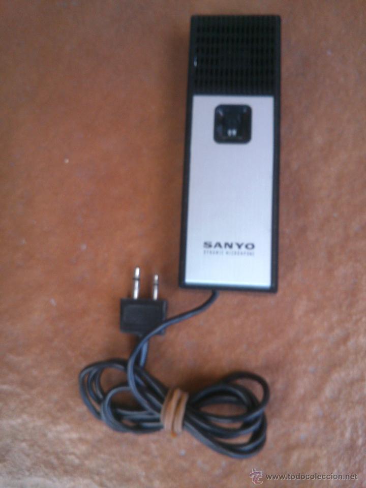 Radios antiguas: MICROFONO SANYO - Foto 1