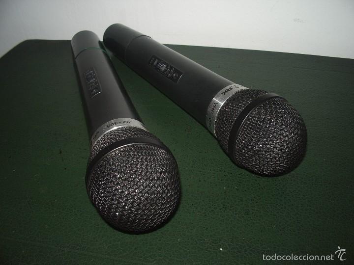 Radios antiguas: Pareja de MICR&Oacute;FONOS - Foto 1