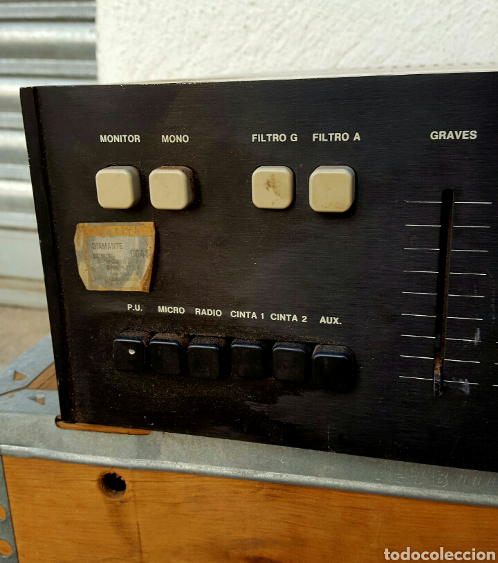 Radios antiguas: Amplificador vieta - Foto 4