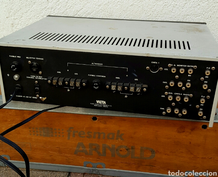 Radios antiguas: Amplificador vieta - Foto 6