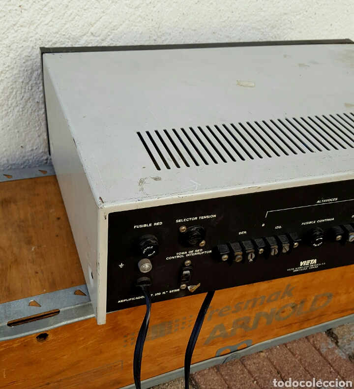 Radios antiguas: Amplificador vieta - Foto 9