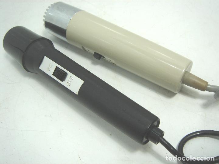 Radios antiguas: 2X MICROFONO GRABADORA - DOBLE CLAVIJA JACK - - Foto 2