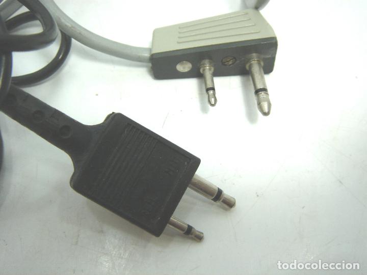 Radios antiguas: 2X MICROFONO GRABADORA - DOBLE CLAVIJA JACK - - Foto 4