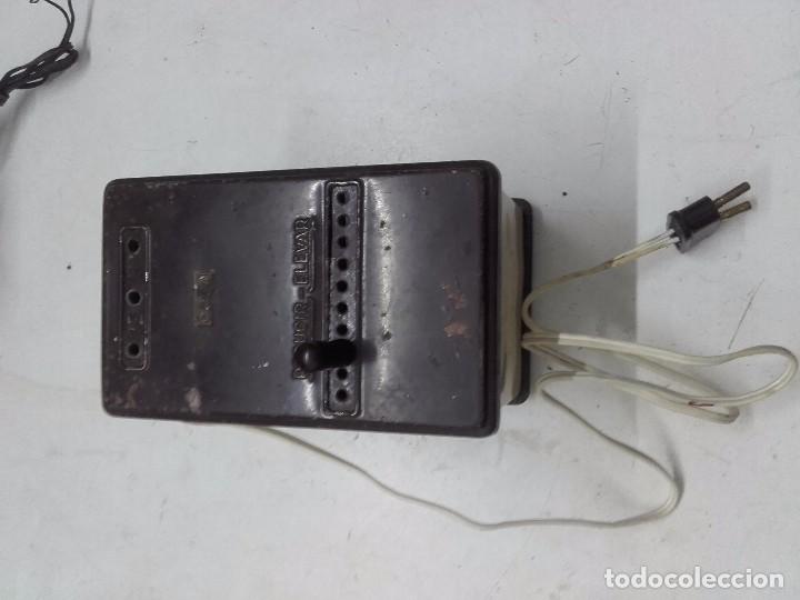 Radios antiguas: TRANSFORMADOR OMECA 125V PARA RADIOS A V&Aacute;LVULAS, FUNCIONA - Foto 3