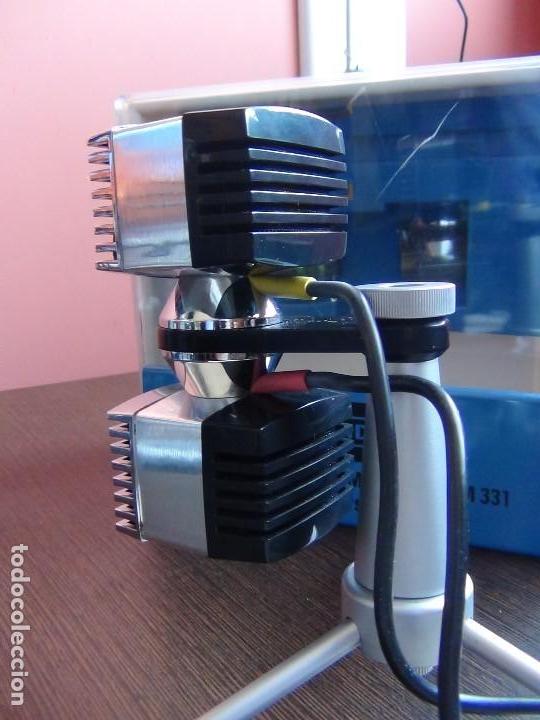 Radios antiguas: Micr&oacute;fono est&eacute;reo Grundig 331 universal - Foto 3
