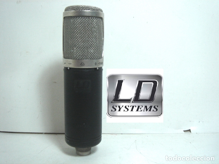 Radios antiguas: MICROFONO ESTUDIO LD SYSTEMS D1122- MICRO D-1122 - PRO LIVE - Foto 1