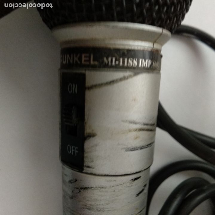Radios antiguas: microfono grunkel mi-1188 dynamic - Foto 2