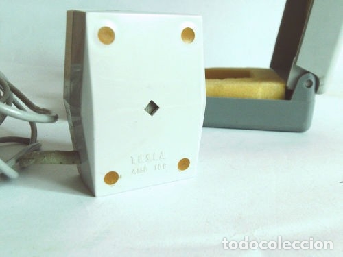 Radios antiguas: Micr&oacute;fono vintage y altavoz externo TESLA - Foto 7