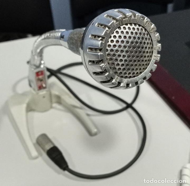 Radios antiguas: Microfono de Mesa con interruptor - Foto 3
