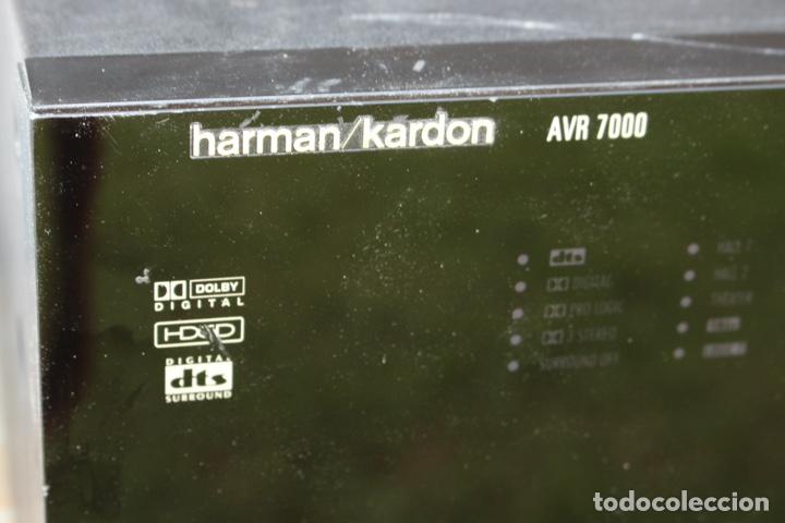 Radios antiguas: HARMAN KARDON AVR 7000. 440 x 193 x 519mm. 110 W. Funciona perfecto. No tiene mando. - Foto 2 - 287022343