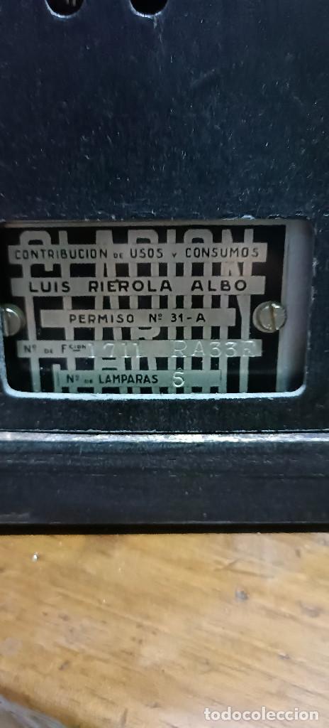 Radios antiguas: RADIO - CLARION - ORIGINAL - Foto 10
