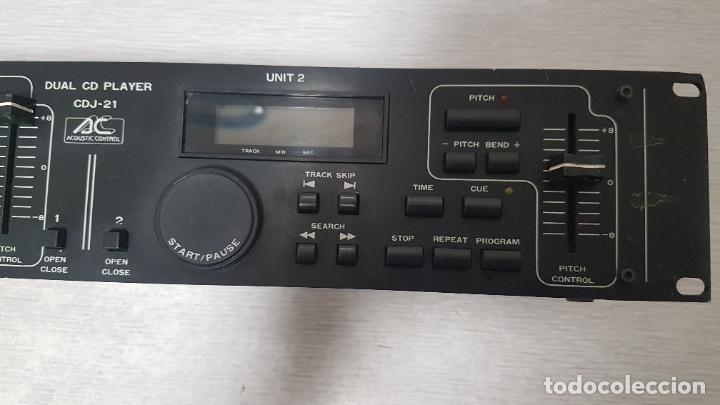 Radios antiguas: DUAL C PLAYER CDJ-21 ACUSTIC CONTROL - Foto 3