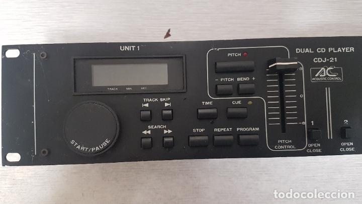 Radios antiguas: DUAL C PLAYER CDJ-21 ACUSTIC CONTROL - Foto 4