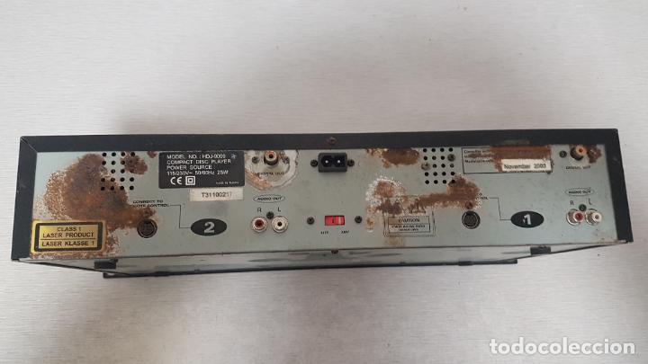 Radios antiguas: HDJ-9000 D.A.S. ELECTRONIC - DOBLE CD - Foto 5