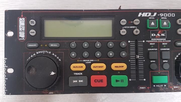 Radios antiguas: HDJ-9000 D.A.S. ELECTRONIC MEZCLADORA DE CD - Foto 2