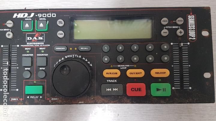 Radios antiguas: HDJ-9000 D.A.S. ELECTRONIC MEZCLADORA DE CD - Foto 4