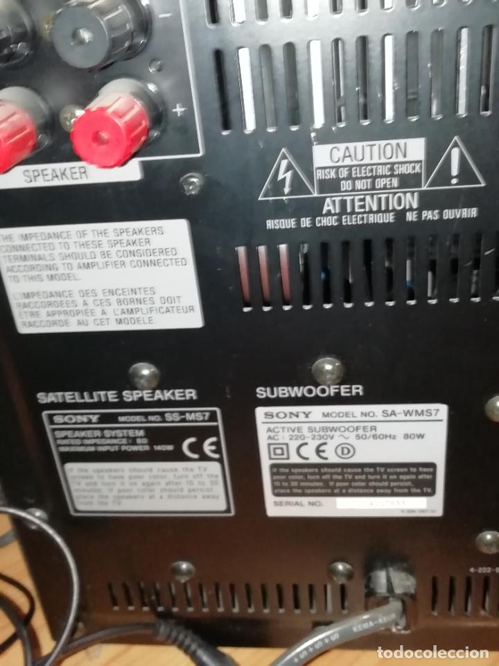 Radios antiguas: SUBWOOFER - ALTAVOZ SONY - Foto 5