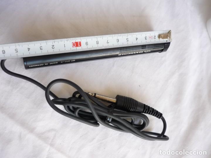 Radios antiguas: Micr&oacute;fono Sennheiser Mod. 402-K, estuche original - Foto 3