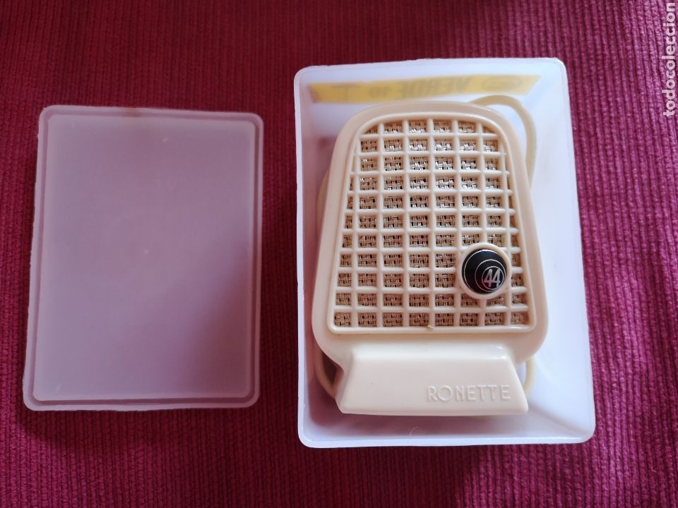 Radios antiguas: Micr&oacute;fono Ronette 44. A&ntilde;os 50-60s - Foto 5