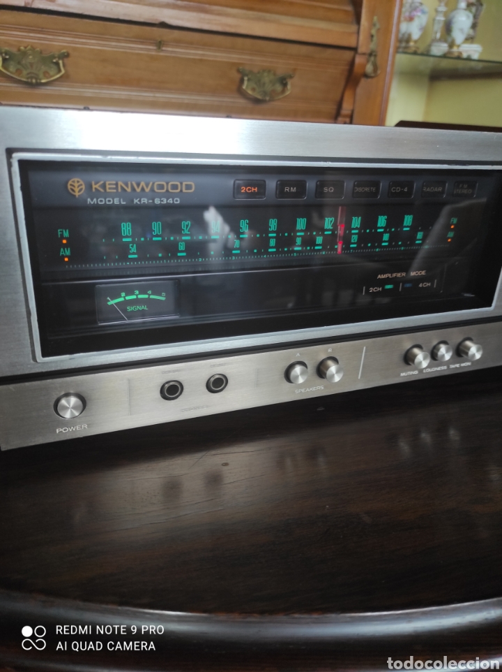 Radios antiguas: Receiver Kenwood kr6340 - Foto 3