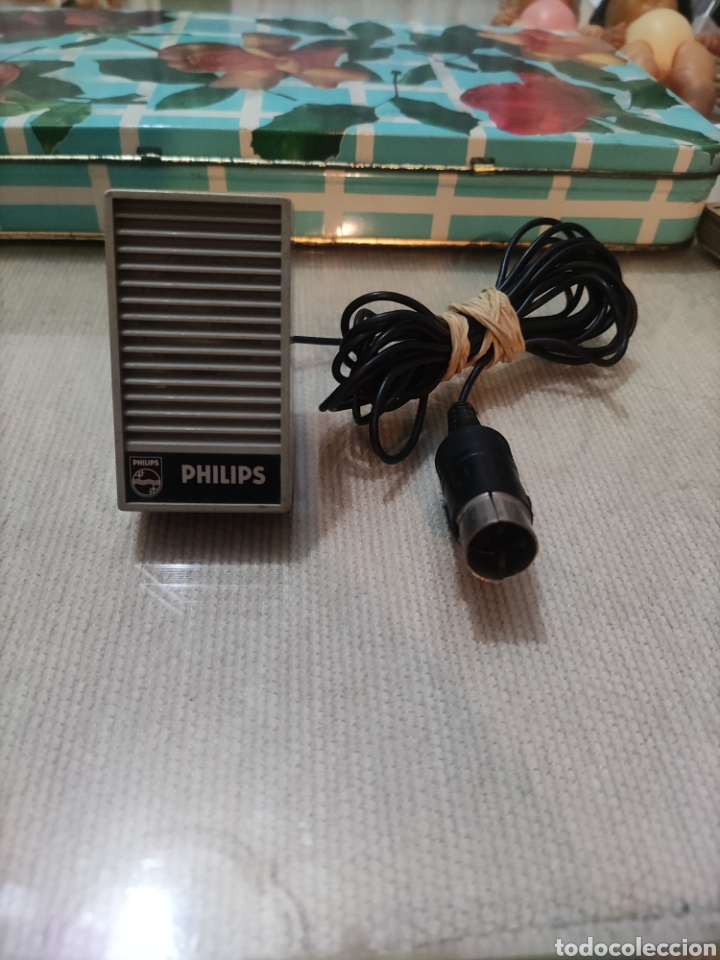 Radios antiguas: Micr&oacute;fono Philips....... - Foto 1