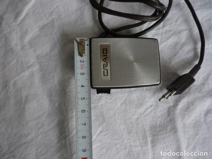 Radios antiguas: Micr&oacute;fono japon&eacute;s de baquelita Craig - Foto 9