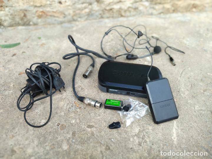 Radios antiguas: Micr&oacute;fono profesional inal&aacute;mbrico diadema - Foto 2