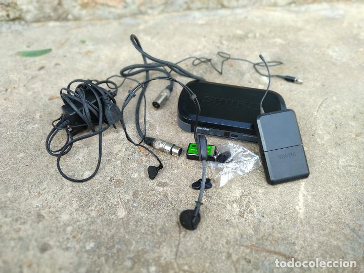Radios antiguas: Micr&oacute;fono profesional inal&aacute;mbrico diadema - Foto 6
