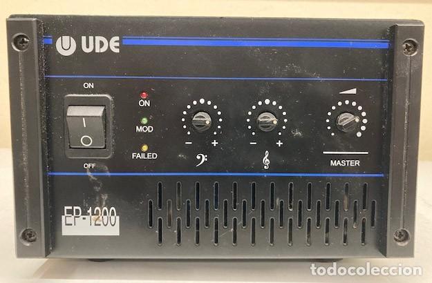 Radios antiguas: Amplificador UDE - Foto 2