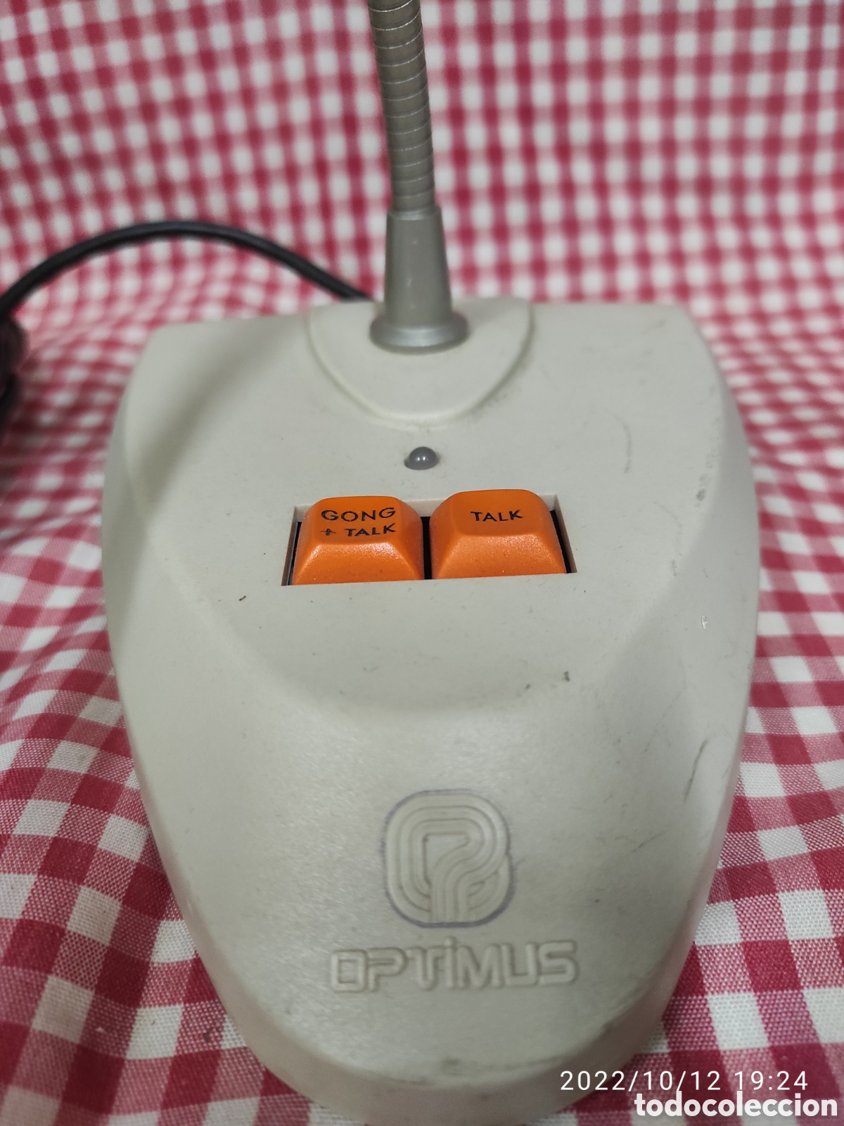 Radios antiguas: MICR&Oacute;FONO OPTIMUS ME F25DPG - Foto 2