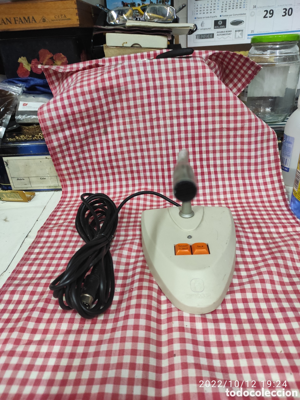 Radios antiguas: MICR&Oacute;FONO OPTIMUS ME F25DPG - Foto 1