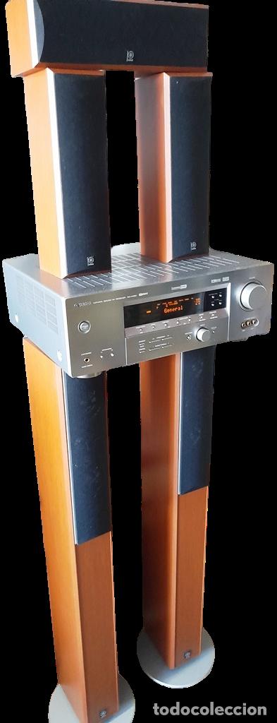 Radio antiche: Amplificador Sintonizador Yamaha RX-V450. 5.1 con sus Baflles