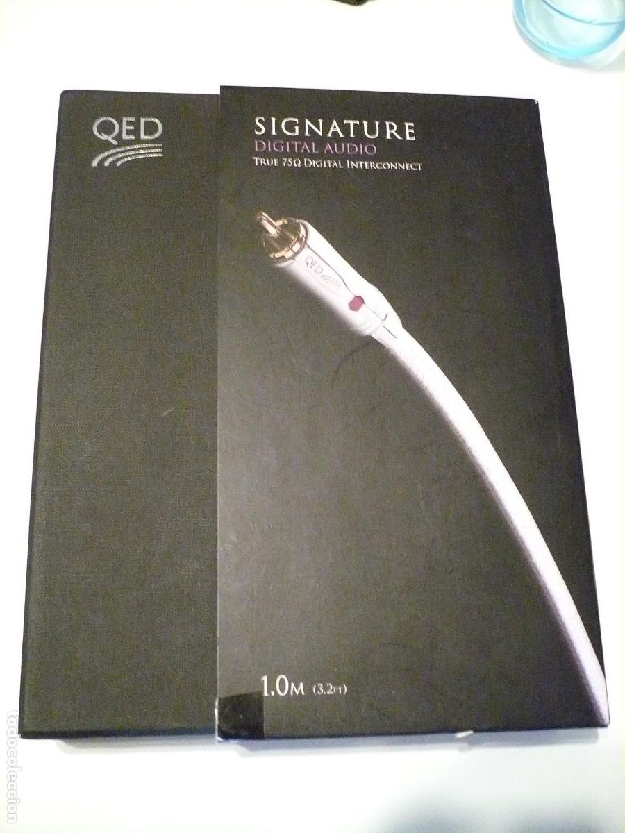 Radios antiguas: QED DE RODIO. SIGNATURE SILVER. DIGITAL AUDIO REFERENCE. CABLE RCA HI-END. CONECTORES RODIO - Foto 6