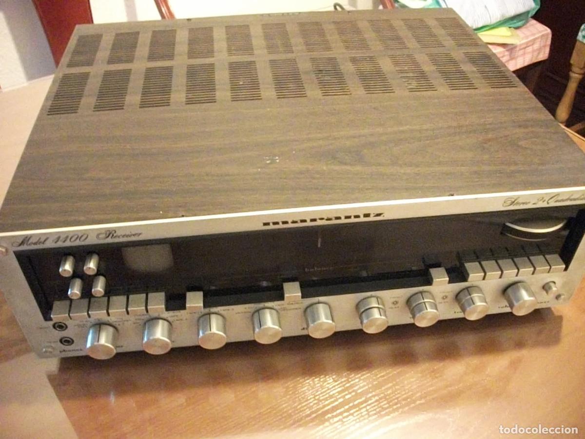 Radios antiguas: CLASICO RECEIVER **MARANTZ MODEL 4400** REF&ordf; 74 DATO (en pruebas, pregunte) - Foto 4