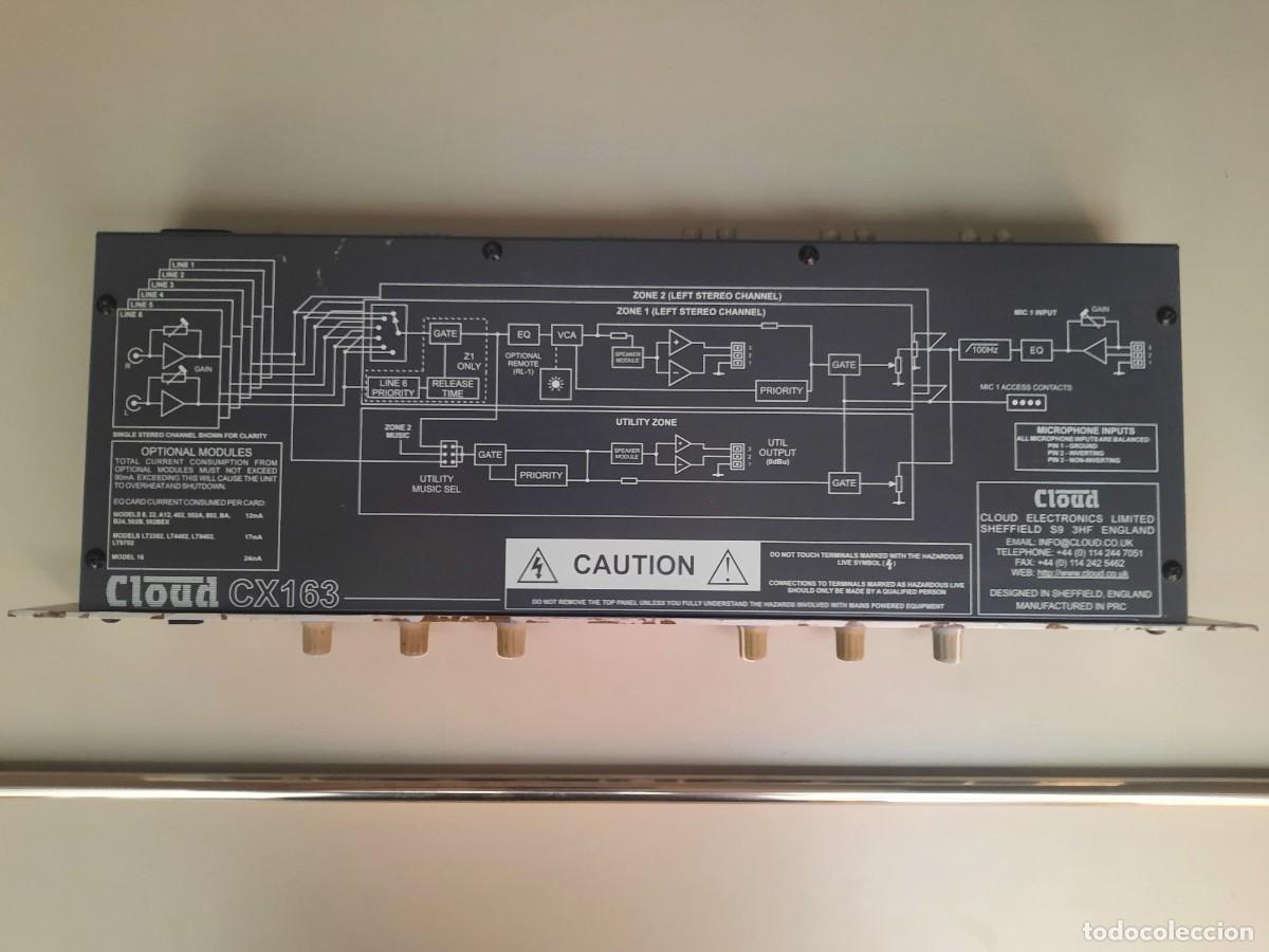 Radios antiguas: Cloud - CX163 2 Zone + Utility Zone Mixer - Audio interface - Foto 5