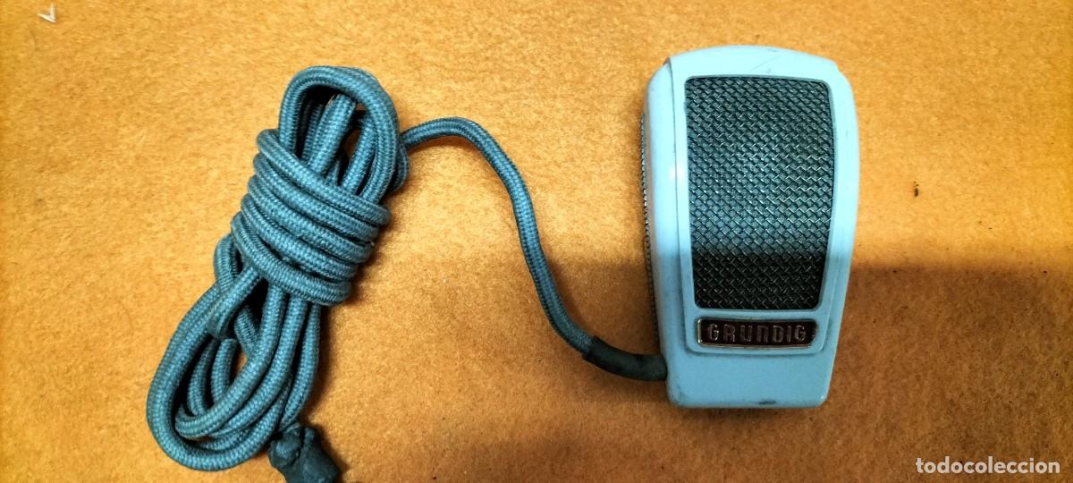 Radios antiguas: ANTIGUO MICROFONO GRUNDIG - Foto 3