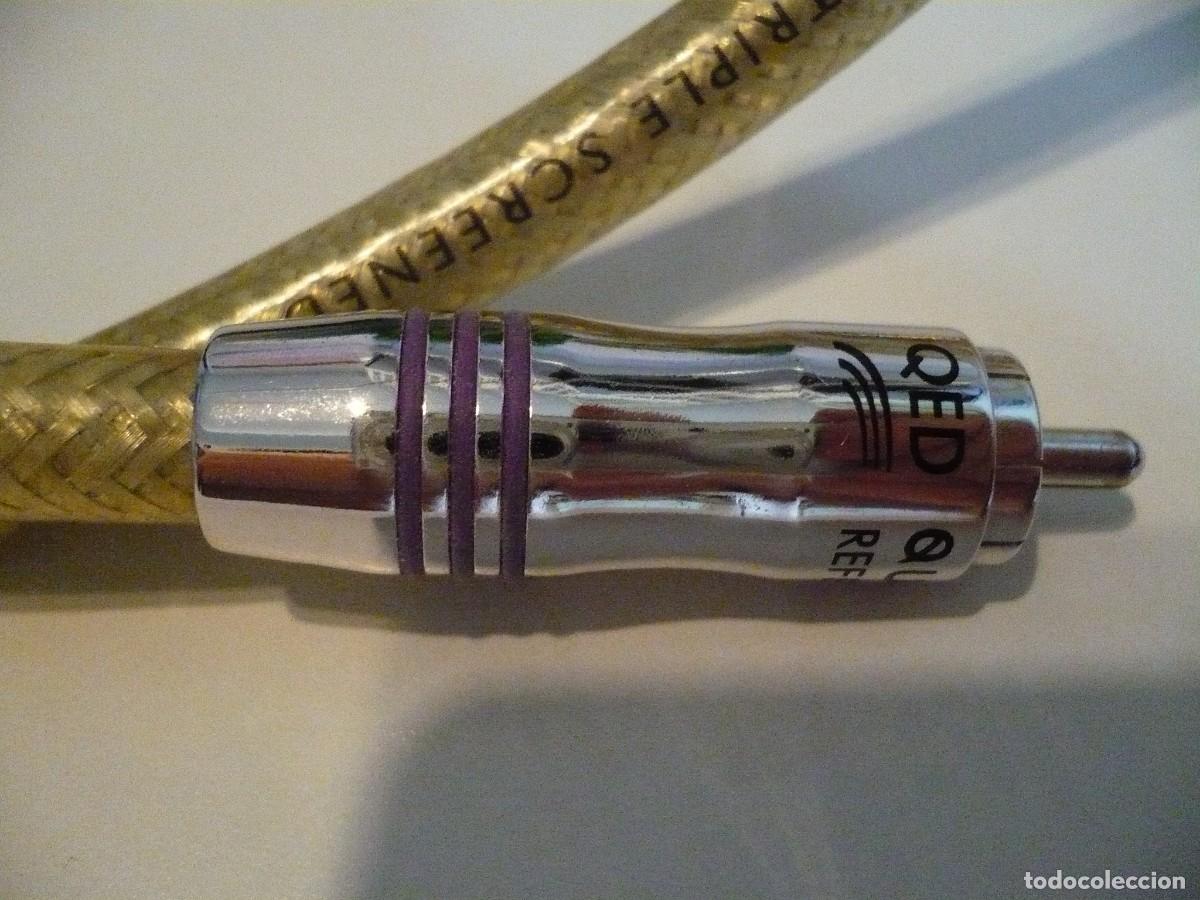 Radios antiguas: QED DE RODIO. SIGNATURE SILVER. DIGITAL AUDIO REFERENCE. CABLE RCA HI-END. CONECTORES RODIO - Foto 2